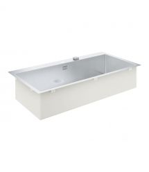 Grohe Мойка кухонная K800, нерж.сталь, прямоугольная, без крыла, 1024x510x200мм, чаша - 1, врезная, нержавеющая сталь