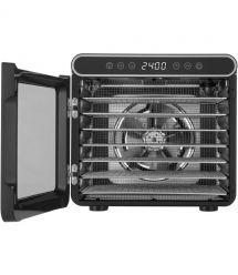 Sencor Сушка для продуктов 600Вт, поддонов - 7x2.8см, диаметр - 30см, электр. управление, металл, черный