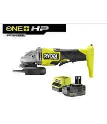 Ryobi Шлифмашина угловая RAG18X-1C40S аккумуляторная ONE+ НР