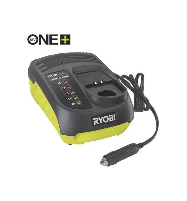 Ryobi Зарядное устройство Ryobi RC18118C 5133002893, ONE+ 18В, с питанием от автомобильной сети 12В