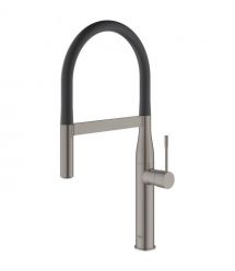 Grohe Смеситель для кухни Essence, дл.излива - 240мм, поворотный/гибкий, 1рычаг, матовый графит