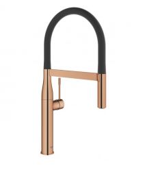 Grohe Смеситель для кухни Essence, дл.излива - 240мм, поворотный/гибкий, 1рычаг, теплый закат