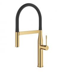 Grohe Смеситель для кухни Essence, дл.излива - 240мм, поворотный/гибкий, 1рычаг, прохладный восход солнца