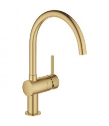 Grohe Смеситель для кухни Minta, дл.излива - 223мм, поворотный, 1рычаг, матовый прохладный восход солнца