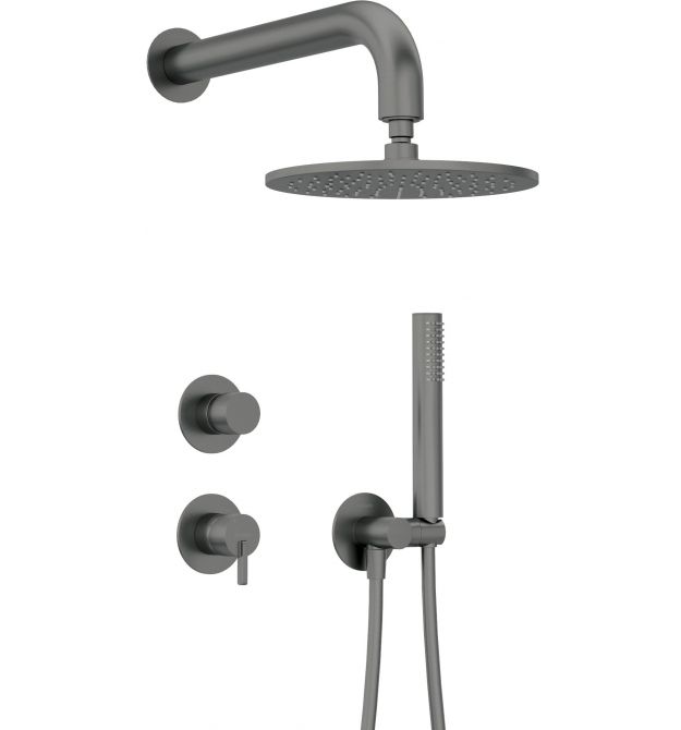 Deante Набор для душа Silia скрытого монтажа, с верхним душем