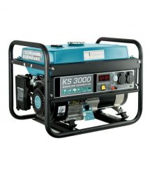 Könner & Söhnen Генератор бензиновый KS 3000, 230В, 3кВт, ручной запуск, 41.5кг