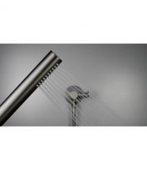 Deante Душевой набор Silia со смесителем, верхний душ, лейка, крепл. - скрытого монтажа , титан
