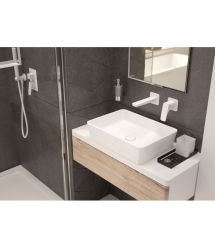 Deante Дозатор для мыла, настенный Round, 200мл, хром