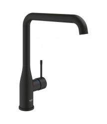 Grohe Смеситель для кухни Accent, дл.излива - 220мм, поворотный, 1 рычаг, фантомный черный