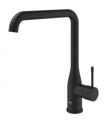Grohe Смеситель для кухни Accent, дл.излива - 220мм, поворотный, 1 рычаг, фантомный черный