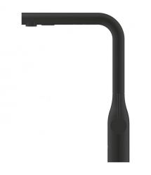 Grohe Смеситель для кухни Accent, дл.излива - 204мм, поворотный, вытяжной, 1 рычаг, фантомный черный