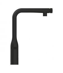 Grohe Смеситель для кухни Accent Smart Control, дл.излива - 199мм, поворотный, вытяжной, вентиль + кнопка, фантомный черный