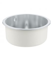 Grohe Мойка кухонная K200, нерж.cталь, круглая, без крыла, 440x440x178мм, чаша - 1, врезная, нержавеющая сталь