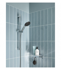 Grohe Душевой гарнитур Vitalio Start 110 на держателе, душ - 1 функц., шланг - ПВХ, хром