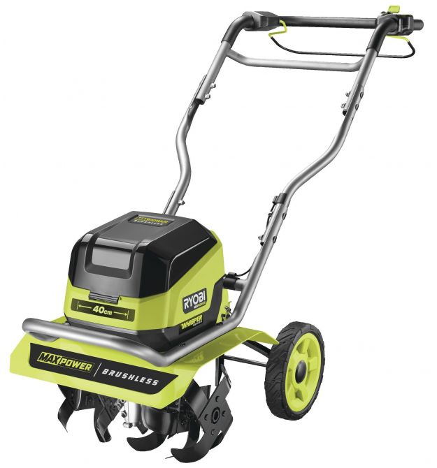 Ryobi Культиватор аккумуляторный Max Power RY36CVXA-0 36В ширина 40см бесщеточный регулировка глуб.20см 28кг (без АКБ и ЗУ)