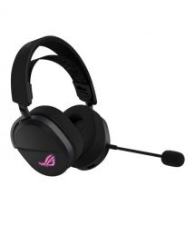 ASUS Гарнитура игровая ROG Pelta, USB-A/BT/WL, RGB, 1.8м, чёрный