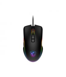 MSI Мышь FORGE GM300, RGB, USB-A, чёрный