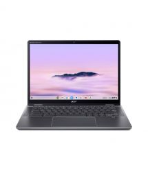 Acer Ноутбук Chromebook Plus Spin 514 CP514-4HN 14" WUXGA IPS Touch, Intel 3-100U, 8GB, F256GB, UMA, ChromeOS, серый