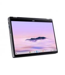 Acer Ноутбук Chromebook Plus Spin 514 CP514-4HN 14" WUXGA IPS Touch, Intel 3-100U, 8GB, F256GB, UMA, ChromeOS, серый