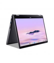 Acer Ноутбук Chromebook Plus Spin 514 CP514-4HN 14" WUXGA IPS Touch, Intel 3-100U, 8GB, F256GB, UMA, ChromeOS, серый