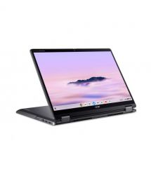 Acer Ноутбук Chromebook Plus Spin 514 CP514-4HN 14" WUXGA IPS Touch, Intel 3-100U, 8GB, F256GB, UMA, ChromeOS, серый