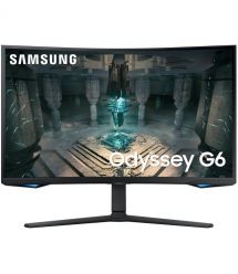 Samsung Монитор 32" Odyssey G S32BG65 HDMI, DP, USB, VA, 2560x1440, 240Hz, 1ms, CURVED