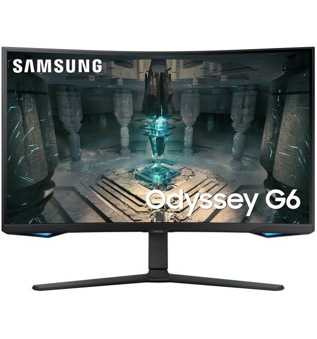 Samsung Монитор 32" Odyssey G S32BG65 HDMI, DP, USB, VA, 2560x1440, 240Hz, 1ms, CURVED