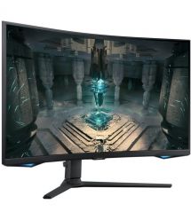 Samsung Монитор 32" Odyssey G S32BG65 HDMI, DP, USB, VA, 2560x1440, 240Hz, 1ms, CURVED