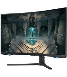 Samsung Монитор 32" Odyssey G S32BG65 HDMI, DP, USB, VA, 2560x1440, 240Hz, 1ms, CURVED