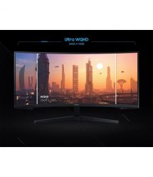 Samsung Монитор 34" Odyssey G5 C34G55TWW D-Sub, 2xHDMI, DP, VA, 3440x1440, 21:9, 165Hz, 1ms