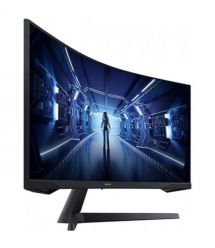 Samsung Монитор 34" Odyssey G5 C34G55TWW D-Sub, 2xHDMI, DP, VA, 3440x1440, 21:9, 165Hz, 1ms