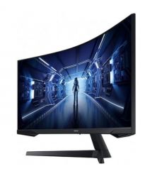 Samsung Монитор 34" Odyssey G5 C34G55TWW D-Sub, 2xHDMI, DP, VA, 3440x1440, 21:9, 165Hz, 1ms