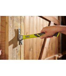 Ryobi Молоток столярный RH16FSS 450г магнитный держатель рукоятка стекловолокно