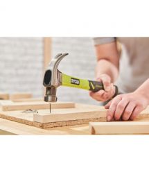 Ryobi Молоток столярный RHHCC450 450г магнитный держатель рукоятка стекловолокно