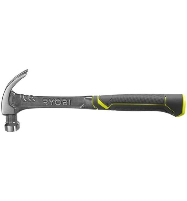 Ryobi Молоток столярный RHHSCC450 450г магнитный держатель рукоятка стекловолокно