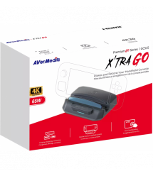 AVerMedia Устройство захвата видео GC515 X'TRA GO, 2160p60(pass-trought), 2160p30(record), чёрный