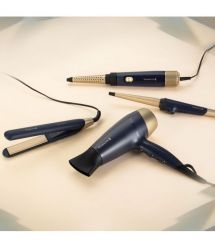 Remington Фен Sapphire Luxe , 2200Вт, режимов-3, дифузор, иониз-я, хол. обдув, сапфировый