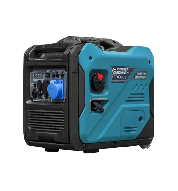 Könner & Söhnen Генератор бензиновый KS KS 6000iE S, 230В, 5.5кВт, электростартер, 39.5кг