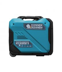 Könner & Söhnen Генератор бензиновый KS KS 6000iE S, 230В, 5.5кВт, электростартер, 39.5кг