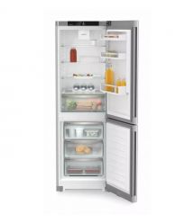 Liebherr Холодильник с нижн. мороз., 185.5x59.7х67.5, холод.отд.-225л, мороз.отд.-94л, 2дв., А++, NF, диспл внутр., серый