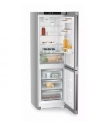 Liebherr Холодильник с нижн. мороз., 185.5x59.7х67.5, холод.отд.-225л, мороз.отд.-94л, 2дв., А++, NF, диспл внутр., серый