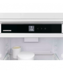 Liebherr Холодильник с нижн. мороз., 185.5x59.7х67.5, холод.отд.-225л, мороз.отд.-94л, 2дв., А++, NF, диспл внутр., серый