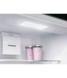 Liebherr Холодильник с нижн. мороз., 185.5x59.7х67.5, холод.отд.-225л, мороз.отд.-94л, 2дв., А++, NF, диспл внутр., серый