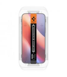 Spigen Стекло для iPhone 16 Pro, Glas.tR EZ Fit, (2 Pack)