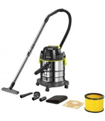 Ryobi Пылесос аккумуляторный профессиональный ONE+ R18WDV-0 18В 82Вт 11.4кПа контейнер 18л 4.7кг (без АКБ и ЗУ)