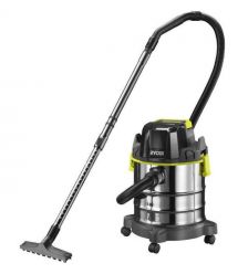 Ryobi Пылесос аккумуляторный профессиональный ONE+ R18WDV-0 18В 82Вт 11.4кПа контейнер 18л 4.7кг (без АКБ и ЗУ)