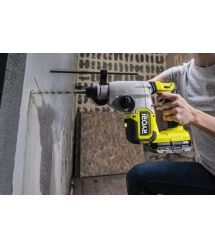 Ryobi Перфоратор аккумуляторный RSDS18X-1C40S, SDS-plus, ONE+ 18В НР, акб 1х4А•ч, 4Дж, 4 режима, 3.2кг