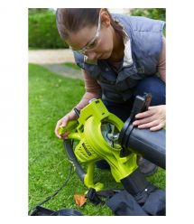 Ryobi Воздуходув-пылесос RBV3000CSV с измельчителем, 3кВт, 14 м3/мин, 375 км/ч