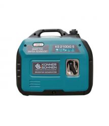 Könner & Söhnen Генератор газо-бензиновый инверторный KS 2100IGS, 230В, 2.0кВт, электростартер, 19кг