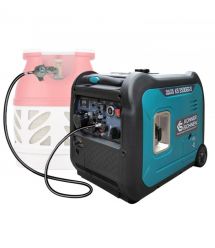 Könner & Söhnen Генератор газово-бензиновый инверторный KS 5500iEG S, 230В, 5.5кВт, электростартер, 52.5кг